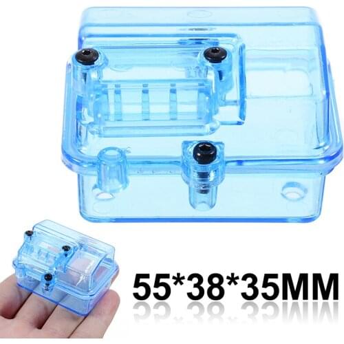 55*38*35mm Waterproof ESC Receiver Box Protector for Huanqi 727 Slash 1/10 RC Car Remote Control Accesories