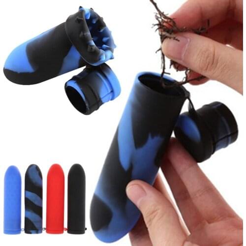 10Pcs Silicone Herb Grinder Finger Shape Tobacco Crusher Grinding Smoking Tool Cigarette Accessories Smoke Weed Grinders For Men