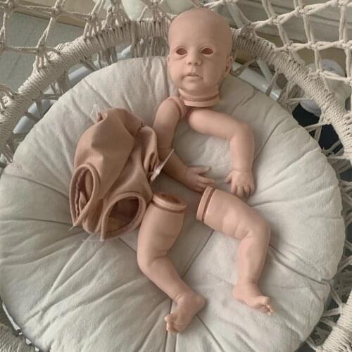 19 Inch Rebirth Doll 48CM Kit Cute Baby Realistic Real Soft Christmas Halloween Gift Support Dropshipping