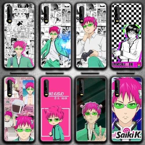 The Disastrous Life Of Saiki Phone Case for Huawei P20 P30 P40 lite E Pro Mate 40 30 20 Pro P Smart 2020