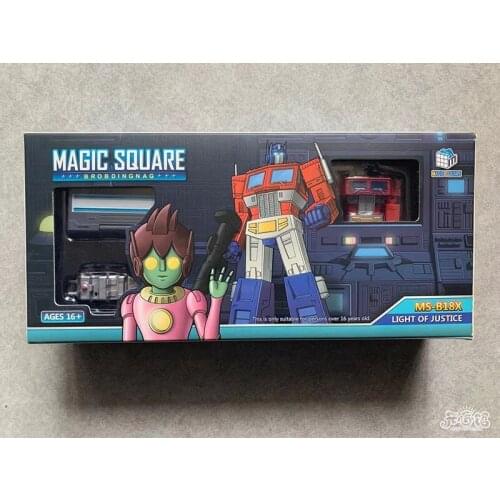 Deformation MS-B18X+ new version of all metal color small pillar with carriage small scale model toy