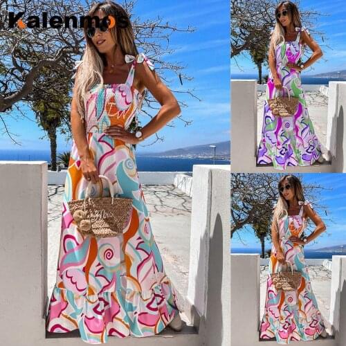 Летние платья без рукавов Kalenmos China At AliExpress