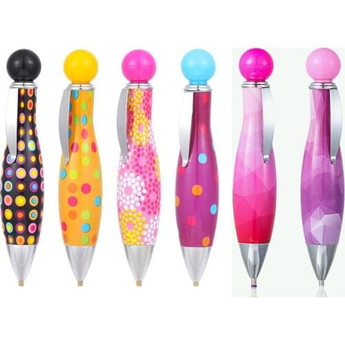 Creative Bowling Shape Point Drill Pen Diamond Painting Pen Diamond Embroidery Cross Stitch Accessories Kits DIY Craft Nail Art