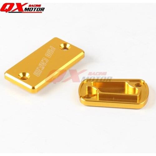 CNC Front Brake Cylinder Reservoir Cap For RM 125 250 RM125 RM250 04-08 05 06 07 RMZ250 04-16 RMZ450 08 09 10 11 12 13 14
