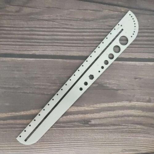 Multifunctional Stainless Steel Angle Protractor Ruler Degree Measuring Tool