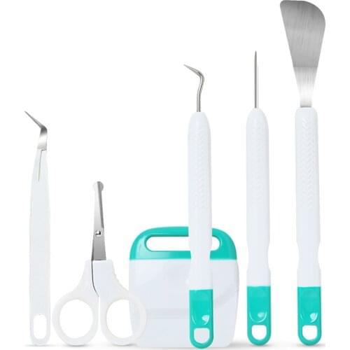 Diy Cardstock Crafting Basic Tools Kit Craft Vinyl Weeding Tool Set Silhouette Embossed Wording Tool For Cricut Maker Silhouette