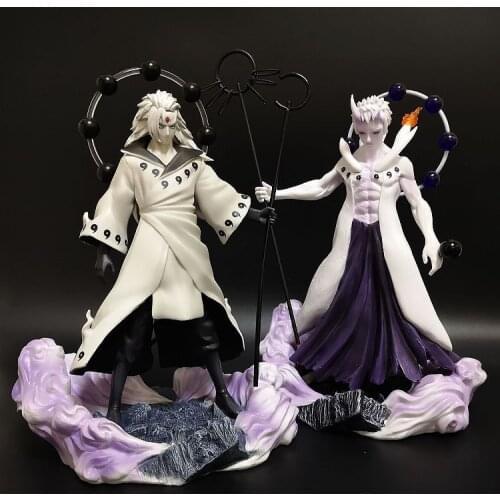 Naruto Hand-made Six Immortals Uchiha Madara GK Anime Model PVC Statue Decoration Party Friends Gift Toy