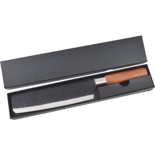 High Carbon Steel Knife Forged Hammer Chopping Knives Stainless Steel Nakiri Vegetables Meat Cleaver Japanese Cutlery Knife