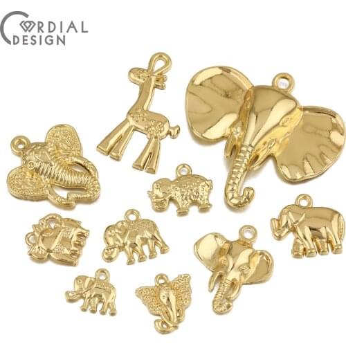 Cordial Design Alloy Charms/Hand Made/Jewelry Accessories/Elephant Shape/Pendant/Jewelry Findings & Components/DIY Making
