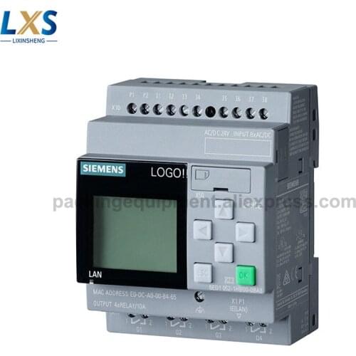 Siemens PLC Logo! 8 Intelligent Logic Controller 24RCE 6ED1052-1HB08-0BA0 Logic Modules with Display