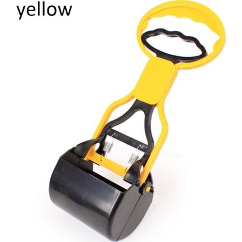 Dog Puppy Cat Waste Picker Animal Waste Cleaning Tools Pet Pooper Scooper Long Handle Jaw Poop Scoop Clean Pick Up For Outdoor