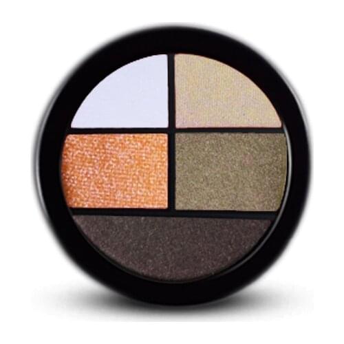 STARWAY Eyeshadow palette 5 Colors Palette Makeup Eye Pigment Satin Smooth Colorful Eyeshadow Shadow Pigment Halal Cosmetics Eye