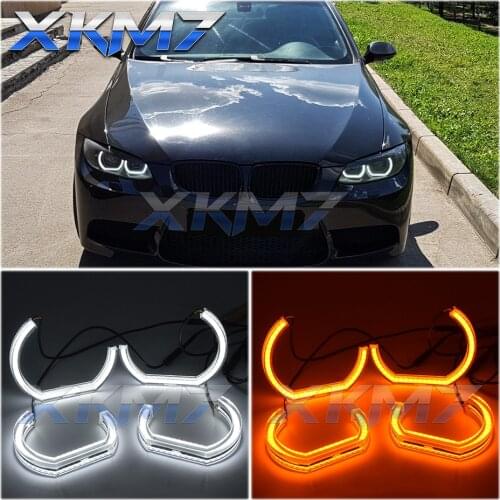 Angel Eyes Tuning For BMW E90 E92 Coupe E91 F31 F30 F10 F13 E93 335i 325i 328i 330i Xenon Headlight Accessories Car Lights DIY
