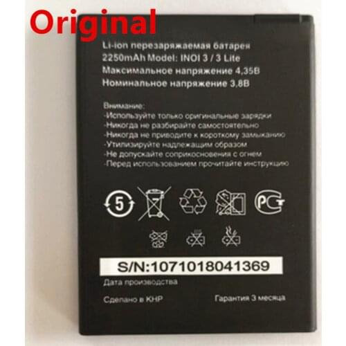 100% Original 2250mAh inoi3 Battery For INOI 3 Lite INOI3 Lite New Production High Quality Battery+Tracking number