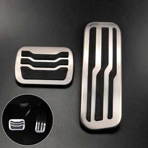 NO Drill Car Foot Gas Fuel Brake Pedal Pads Accessory For Ford Explorer 2011-2019 Accelerator Pedals Kit 2Pcs