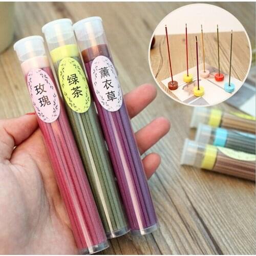 3 tube/set sandalwood stick incense bedroom aromatherapy indoor health incense 50/tube large-capacity stick incense