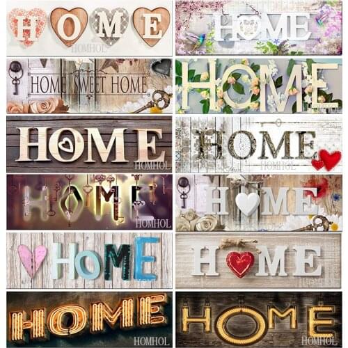 5D DIY Full square/round Diamond Painting LOVE HOME Sweet Diamond Rhinestone Embroidery Cross Stitch Mosaic home decoration gift