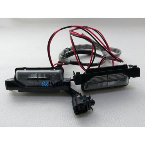 HengTie Car Accessories For Mazda 6 Atenza Rear License Plate Light License Plate Light Assembly License Plate Light