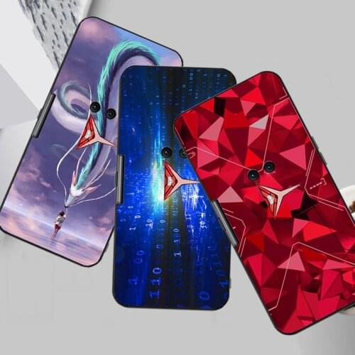DIY Soft Phone Cover For Lenovo Legion Phone Duel 5G Case Matte Back Cover For Lenovo Legion Pro Case Legion Pro 5G L79031 Case