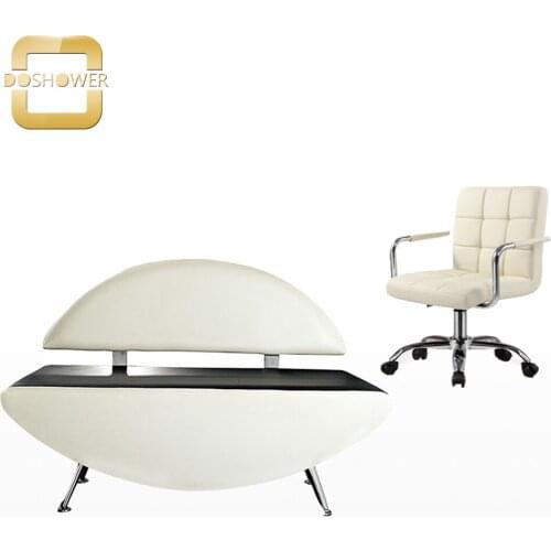 Doshower sofa furniture of waiting sofas with salon chair