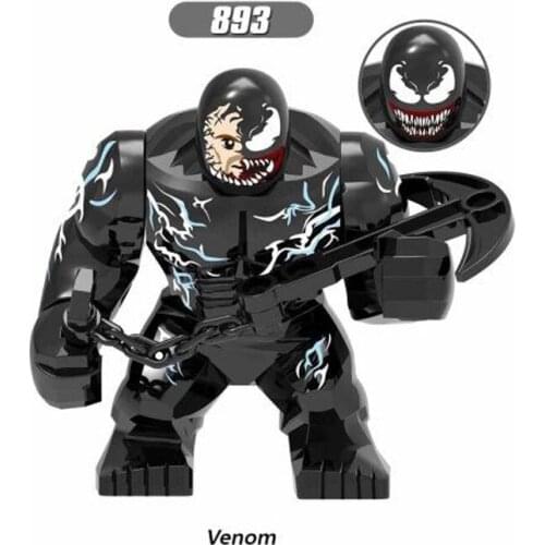 Anime figure Avengers Hulk Thanos Iron Man Venom ThorWolverine Super Heroes Building Blocks Figures Sets Toys For Children Gifts