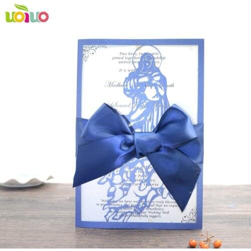 20pc High quality handmade wedding invitation card