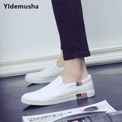 2020 New Fashion men Vulcanize Shoes Summer Breathable Trainers Casual Shoes Men White Canvas Platform Shoes Lovers Sneakers