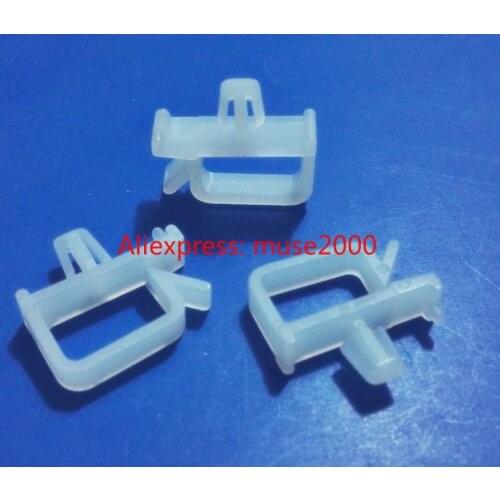 MIS7 Nylon square wire clamp RIVET hole insert PCB clip hole cable tiding fixing seat clip fastener Hose Cord Tie Organizer