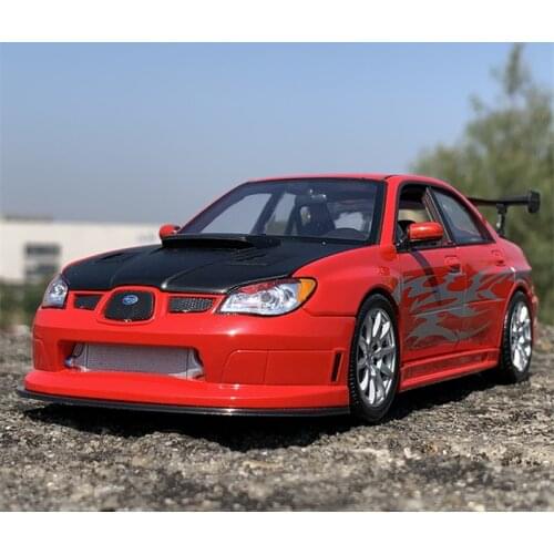 1:24 Subaru Impreza STI Performance Alloy Racing Car Model Diecasts Simulation Metal Modified Vehicles Car Model Childrens Gift