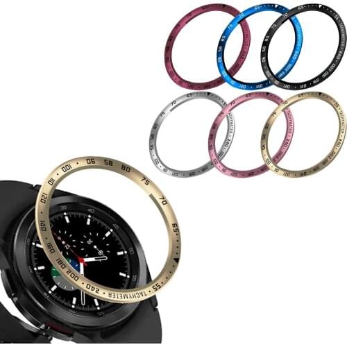 Stainless Steel Fashion Frame Case For Samsung Galaxy Watch 4 Classic 42mm Styling Frame Case Cover Protection 2021 New