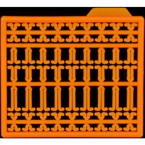 Carp Fishing Boilie Stopper 10pcs/lot 63 Stops Orange Hair Rig Extender Bait Stops Carp Fishing Accessories Drop Shipping