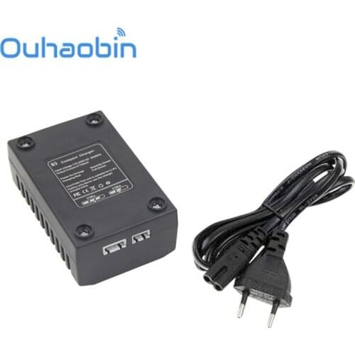 Ouhaobin For iMax B3 Pro Compact 2S 3S Lipo Balance Battery Charger EU Plug For RC Helicopter 3x Bicolor LED Oct 16