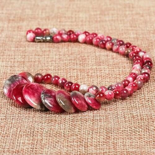 Donuts add a round pendant Seven-color gen jewelry Necklace are gifts for Double eleven