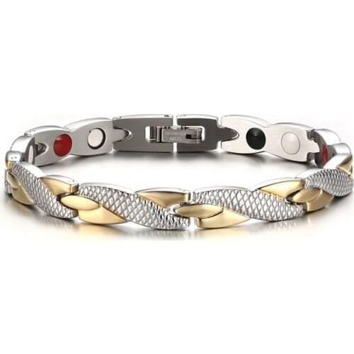 Popular Magnetic Health Care Chain Bracelet Trendy Charming Fashionable Jewelry Man Woman Link Chain Ornaments All-match Style