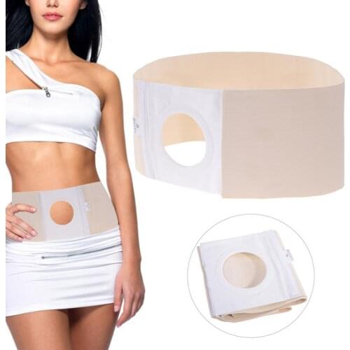 Back Support 3 Sizes Medical Ostomy Belt Unisex Ostomy Hernia Support Belt Abdominal Binder Brace Braces Supports