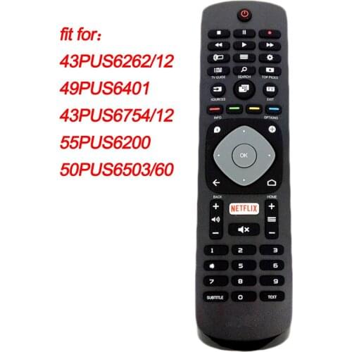 Remote Control HOF16H303GPD24 for Philips 4K Smart LED TV NETFLIX 43PUS6031 49PUS6031 55PUS6031 43PUS6031 49PUS6031/12 55PUS6