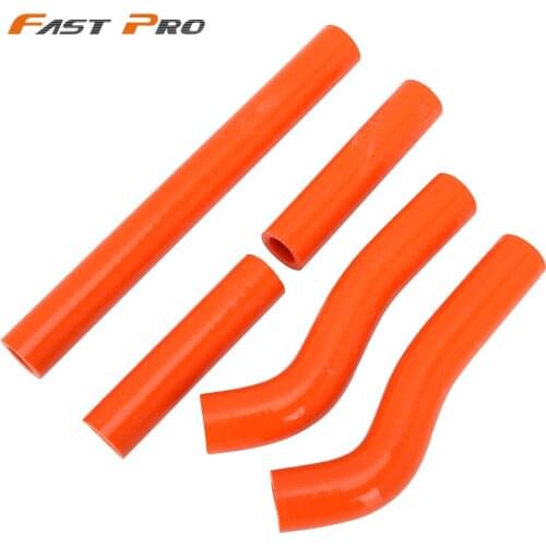 Silicone Radiator Coolant Hose For KTM SXF250 SXF250 XCF250 EXCF250 XCF250 MX Enduro Dirt Bike Racing Offroad Motorcycle