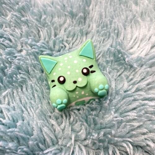 Cherry Mx Keycaps Mechanical Keyboard Custom Keycaps Keyboard Gift Cat Resin Key Caps 1Pc