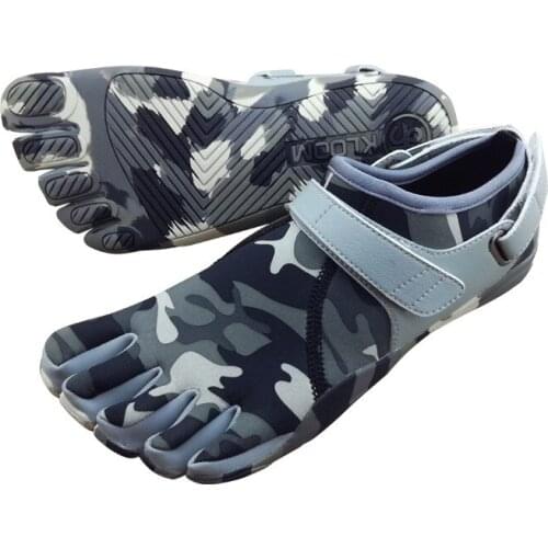 TaoBo New Camouflage Five Finger Shoes Ultra Light Breathable Climbing Shoes Outdoor Running Sneakers Five Toe Barefoot Shoes