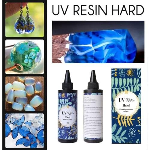 250g UV Resin Glue Quick Drying UV Gel Curing Hard State DIY Jewelry Handicraft Decoration Production Accessories Glue