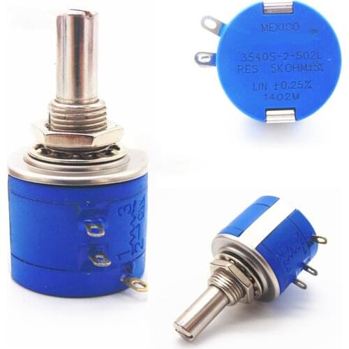 3540S-2-101L/201L/501L/102L/202L/502L/103L/203L/503L/104LPrecision multi circle winding potentiometer Rheostat WXD3-13B