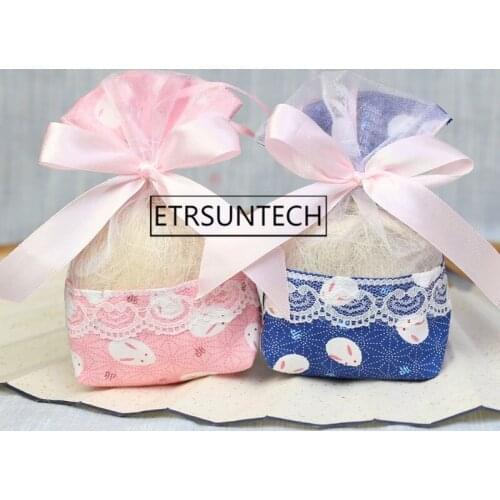 500pcs Cotton Organza Incense Bag Lavender Sachet Lace Package Bags Jewelry Cosmetic Storage Pouch Package Gift