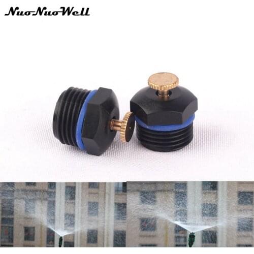 6pcs NuoNuoWell 1/2" 360 Degree Angle Refractive Micro Sprinkler Garden Plant Sprinkling Irrigation Spray Nozzle Mist sprayer
