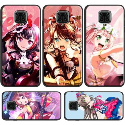 Anime BanG Dream Case For Xiaomi Redmi Note 9S 8T 7 8 9 10 Pro Phone Cover For Redmi 9 9C 9A 8A 7A K40
