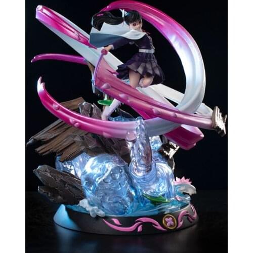 Demon Slayer Chestnut Flower Falling Chanahu vs Tong Mo: GK Limited Statue Figure
