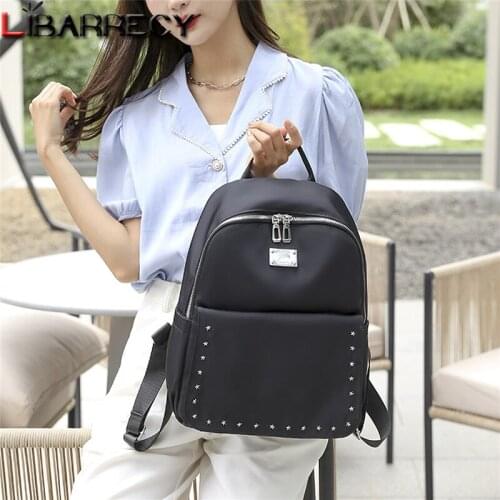 Fashion Backpacks Oxford Cloth for Women 2021 New Anti-theft Shoulder Bag School Bag for Teenager Girls School Backapck Female