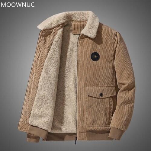 Moownuc Mens Corduroy Jackets