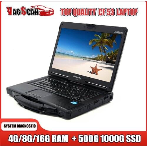 Toughbook CF53 I5 4G/8G/16G CF-53 CF-53 Laptop Toughbook laptop HDD SSD High Refurbished Laptop
