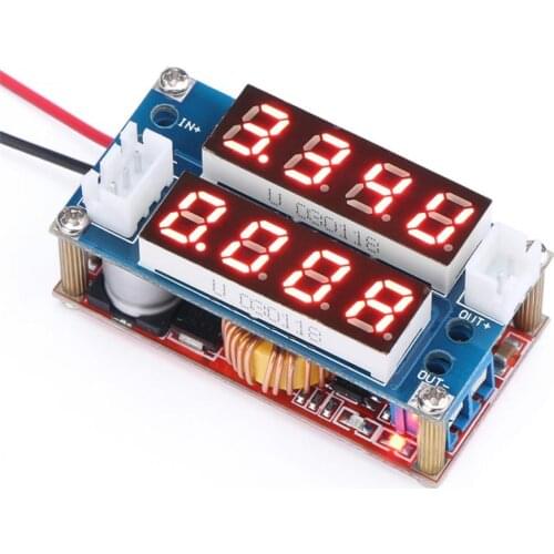 2 in 1 XL4015 5A Adjustable Power CC/CV Step-down Charge Module LED Driver Voltmeter Ammeter Constant current constant voltage