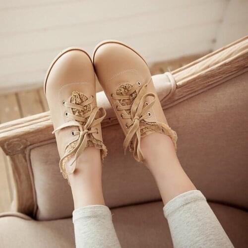 Vintage Sweet Lolita Shoes Mori girl japanese Lolita Fairy Korean Harajuku Style Student Shoes